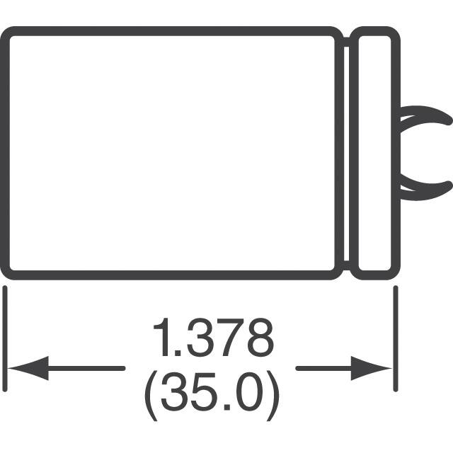 381LR102M200K032 Cornell Dubilier Electronics (CDE)  Condensadores electrolíticos de aluminio